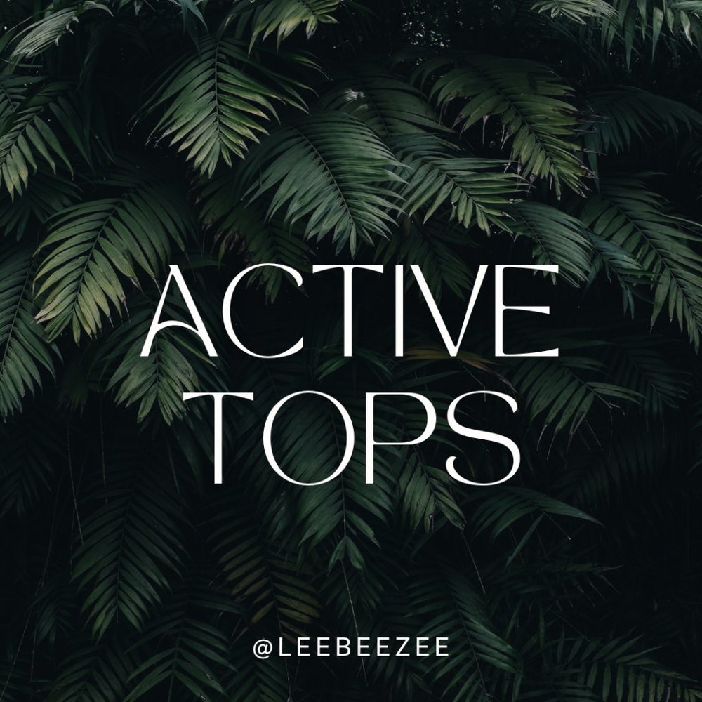 SHOP ACTIVE TOPS!